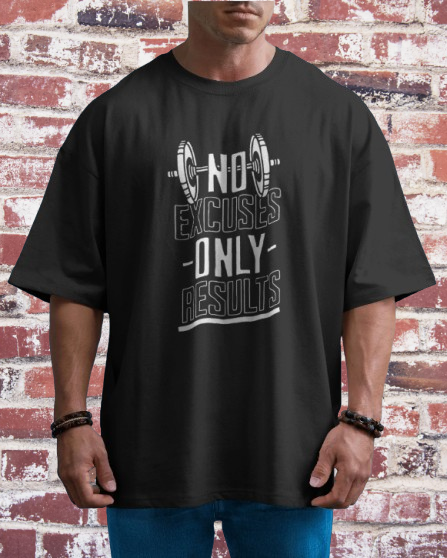 Oversized Gym T-Shirt – Ultimate Comfort & Performance