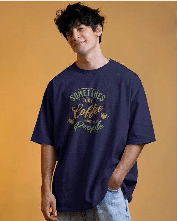 Coffee Lovers Oversized T-Shirts