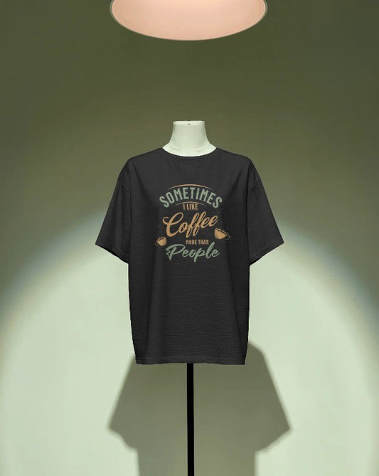 Coffee Lovers Oversized T-Shirts