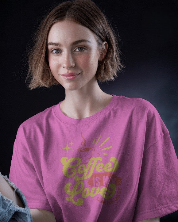 T-Shirts For Coffee Lover Oversized
