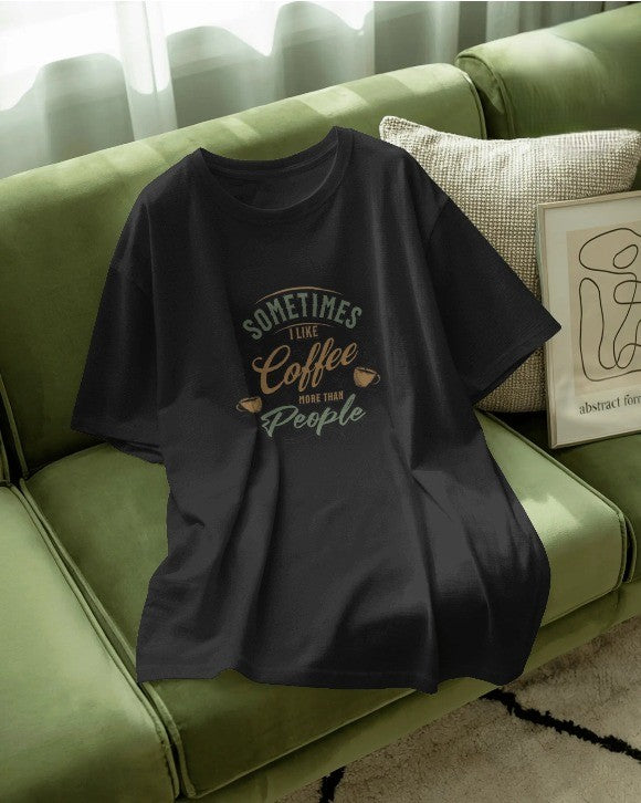 Coffee Lovers Oversized T-Shirts