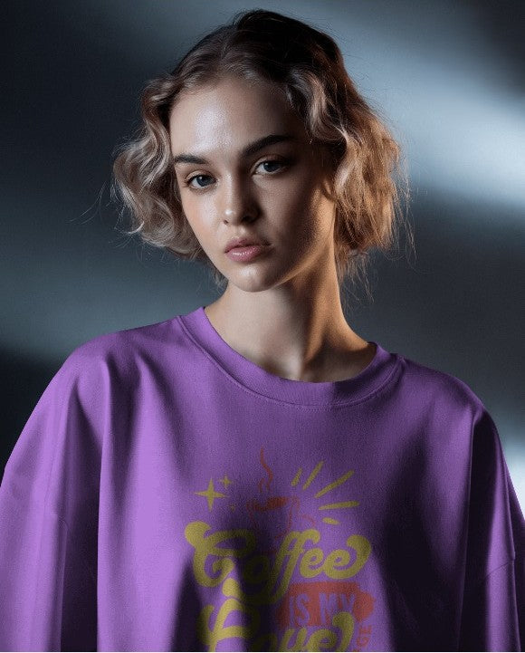 T-Shirts For Coffee Lover Oversized