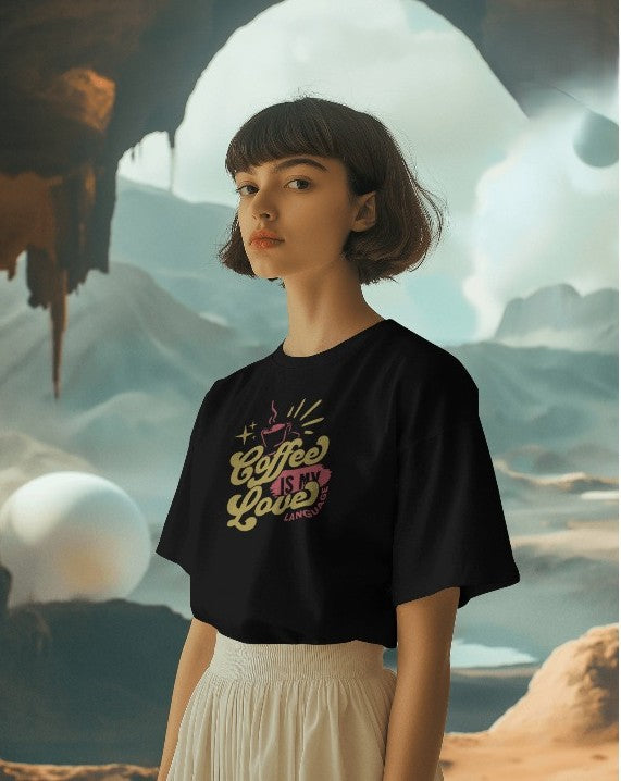 T-Shirts For Coffee Lover Oversized