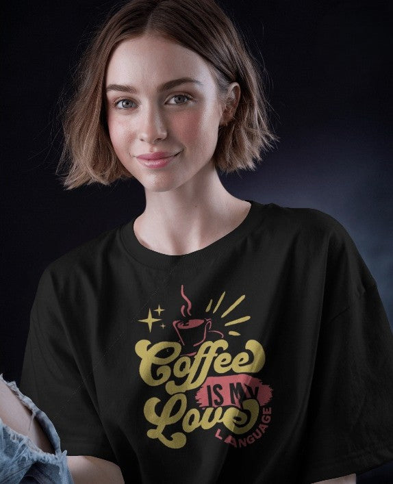 T-Shirts For Coffee Lover Oversized